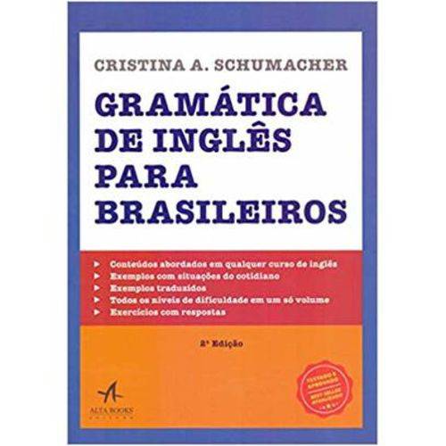 Gramática de Inglês para Brasileiros – 2ª Ed