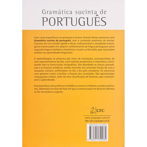 Gramática Sucinta de Português