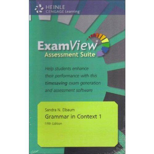 Grammar In Context - 5e - 1 - Assessment CD-ROM With Examview