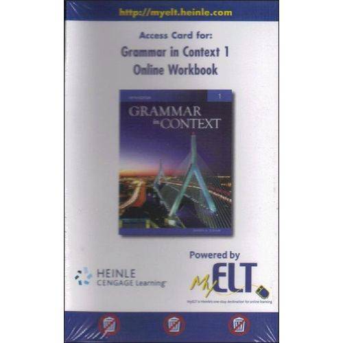 Grammar In Context - 5e - 1 - Online Workbook