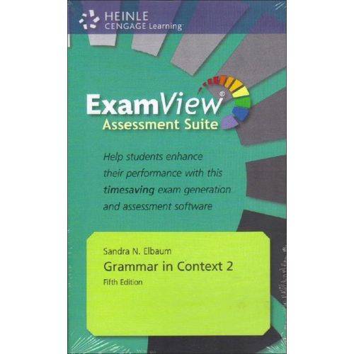 Grammar In Context - 5e - 2 - Assessment CD-ROM With Examview