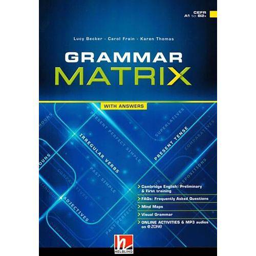 Grammar Matrix - With Answers