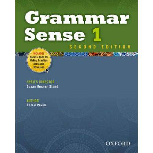 Grammar Sense 1 - Student Book - Second Edition - Oxford University Press - Elt