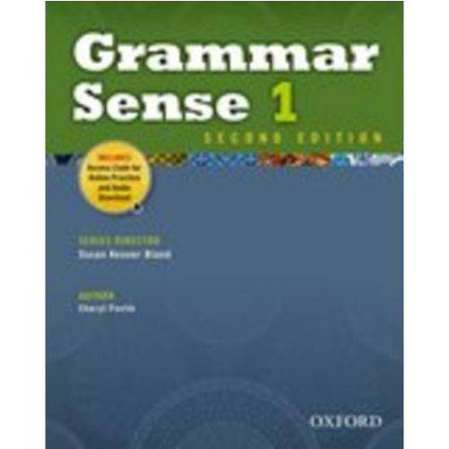 Grammar Sense 1 - Student’S Book With Online Practice Acess Code Card - 2 Ed.