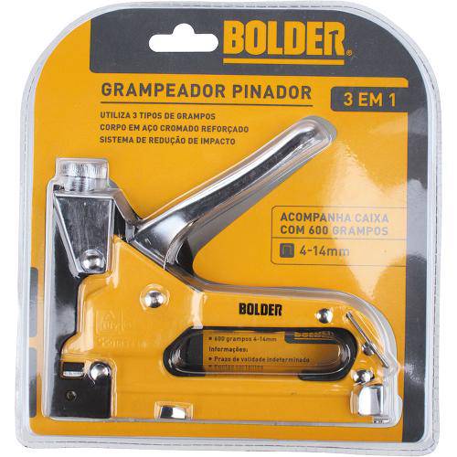 Grampeador Pinador 3 em 1 Cv150256 Bolder