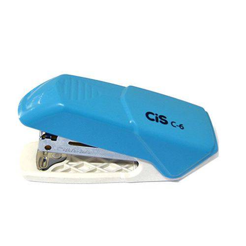 Grampeador Plastico Cis C-6 P/15Fls Azul Sertic