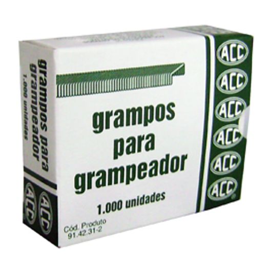 Grampo 23/8 Enak 8 1000 Unidades Acc