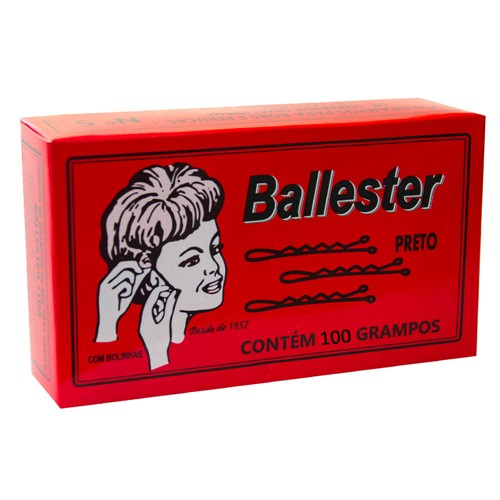 Grampo Ballester 5 Preto com 100