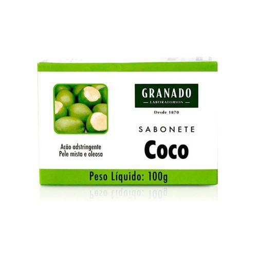 Granado Pele Oleosa Sabonete Coco 100g