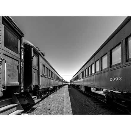 Grand Canyon Railway no Arizona - 47,5 X 36 Cm - Papel Fotográfico Fosco