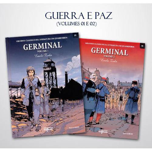 Grandes Clássicos em Quadrinhos - Germinal (Volumes 01 e 02)