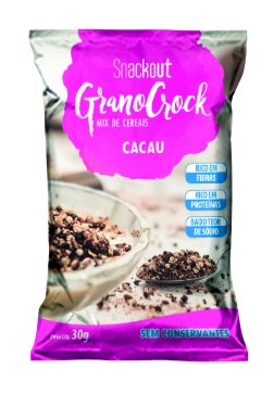 Granocrock Cacau Sachê 30g - Snackout