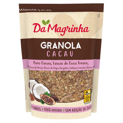 Granola C/ Cacau 250g - da Magrinha