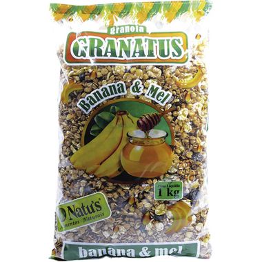 Granola com Banana e Mel Granatus 1kg