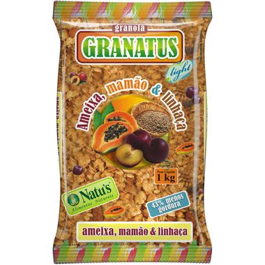 Granola Granatus Ameixa Mamão 1kg