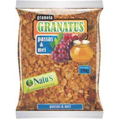 Granola Granatus Passas e Mel 250g