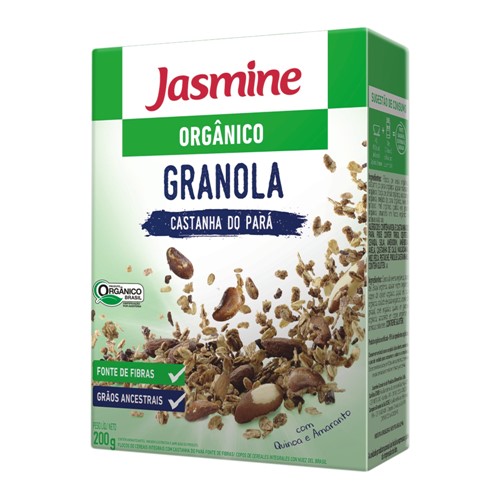 Granola Orgânico Jasmine Castanha do Pará 200g