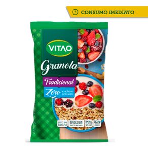 Granola Tradicional Zero Adição de Açúcares 250g - Vencimento Agosto/19