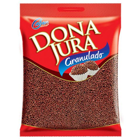 Granulado Chocolate Macio Dona Jura 130g - Cacau Foods