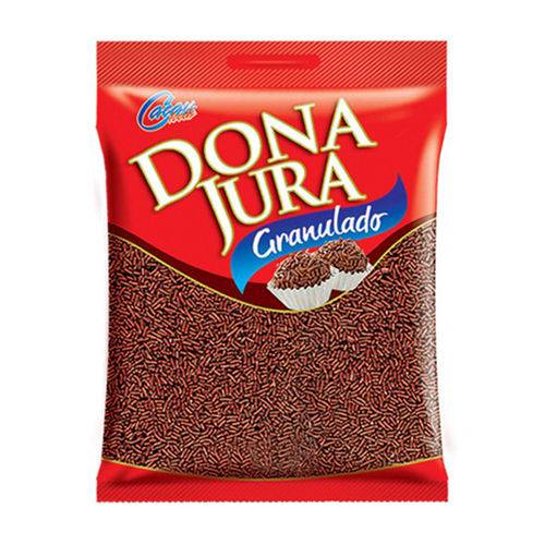 Granulado Chocolate Macio Dona Jura 130g - Cacau Foods