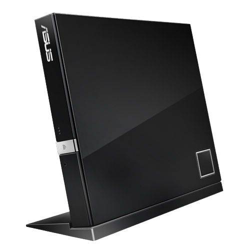 Gravador Externo Slim USB Blu-Ray/DVD/Cd Asus Preto Sb