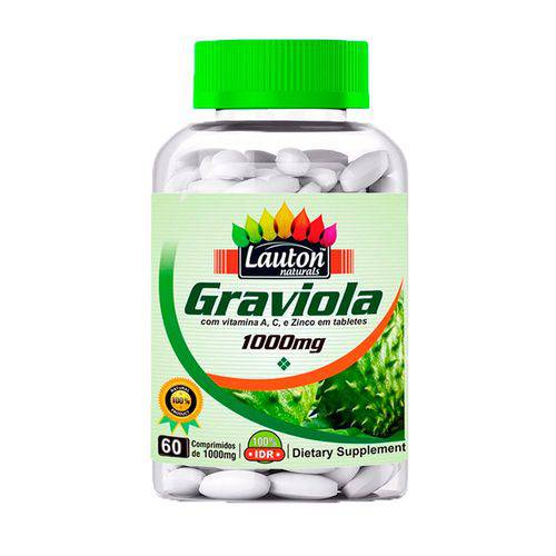 Graviola 1000mg - 60 Comprimidos - Lauton
