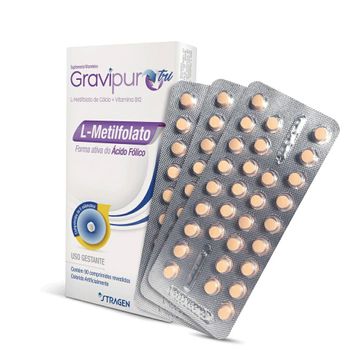 Gravipur Tri 90 Comprimidos Revestidos