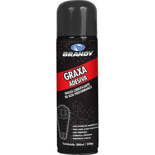 Graxa Brandy Adesiva Spray Lata 300ml/220g