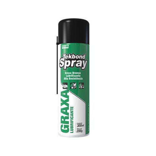 Graxa Lubrificante Branca Spray 200g/300ml Tekbond