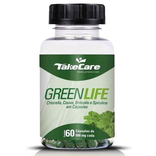 Green Life Detox 500mg com 60 Cápsulas Take Care