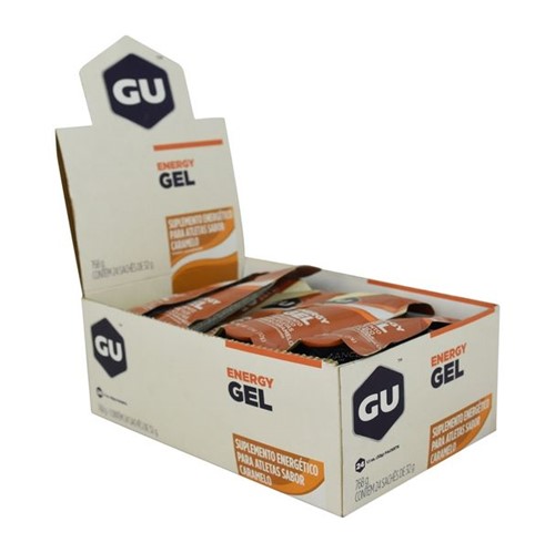 GU Energy Gel - Caixa 24 Sachês - Salted Caramel