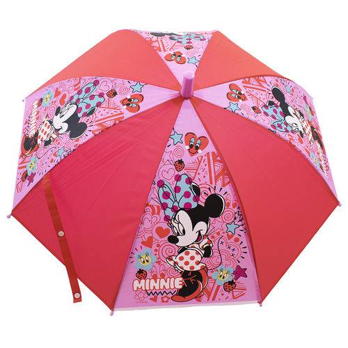 Guarda Chuva Vermelha Minnie - Disney