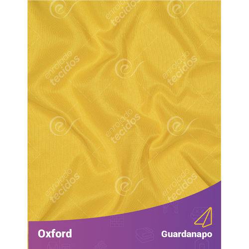 Guardanapo em Tecido Oxford Amarelo Ouro Liso - 40x40cm