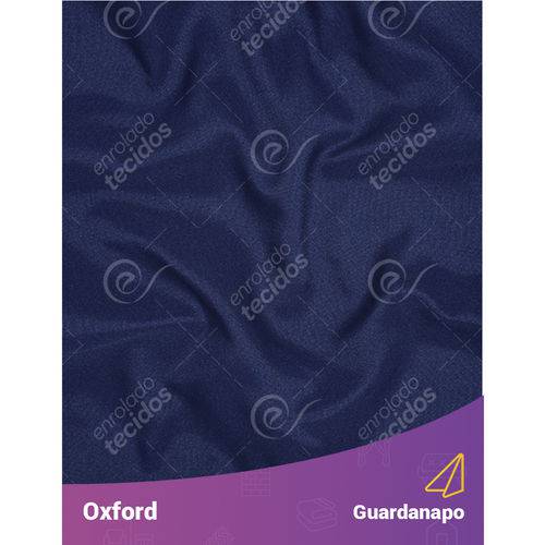 Guardanapo em Tecido Oxford Azul Marinho Liso - 40x40cm