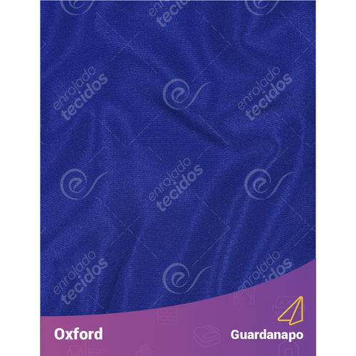 Guardanapo em Tecido Oxford Azul Royal Liso - 40x40cm