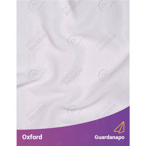 Guardanapo em Tecido Oxford Branco Liso - 40x40cm