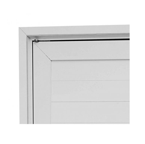 Guarnição para Porta Pivotante Branco Aluminium 223,5x126,2x12cm - 72928210 - Sasazaki - Sasazaki
