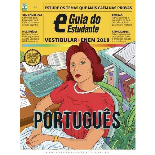 Guia do Estudante Vestibular + Enem 2018 Portugues
