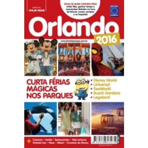 Guia Orlando 2016 - Europa - Ed Antiga