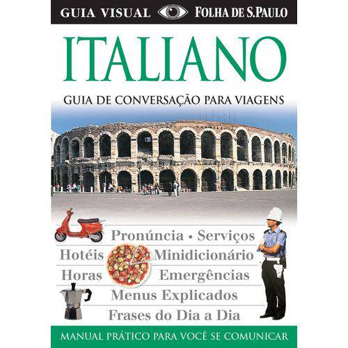 Guia Visual Italiano - Guia de Conversação para Viagens