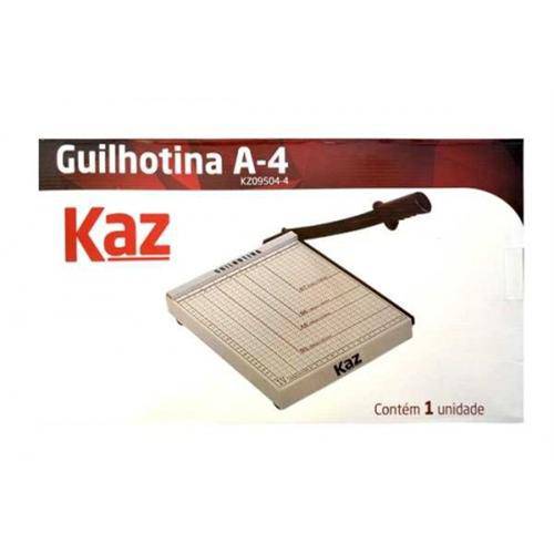 Guilhotina A4 P/10fls Kaz Ref. Kz09504-4