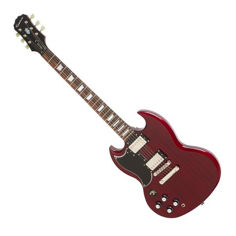 Guitarra Epiphone G400 Pro Lefty Cherry