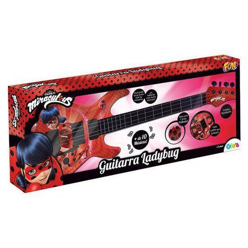 Guitarra Infantil Miraculous Ladybug - Barão Toys