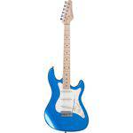 Guitarra Strinberg Stratocaster Sts-100 Mbl Azul - 6 Cordas - Tarraxas Cromadas