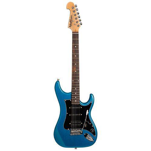 Guitarra Washburn S2HMBL Azul em Alder com Captacao H/S/S e Headstock Invertido