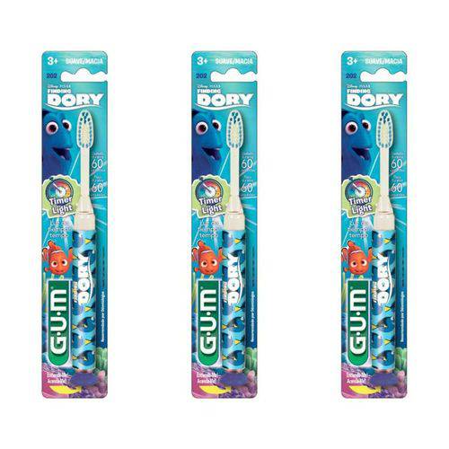 Gum Escova Dental Infantil (kit C/03)