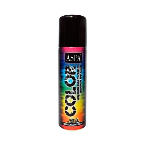 Hair Spray Aspa Color Preto - 120ml