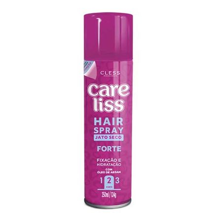 Hair Spray Care Liss Fixação Forte 250ml