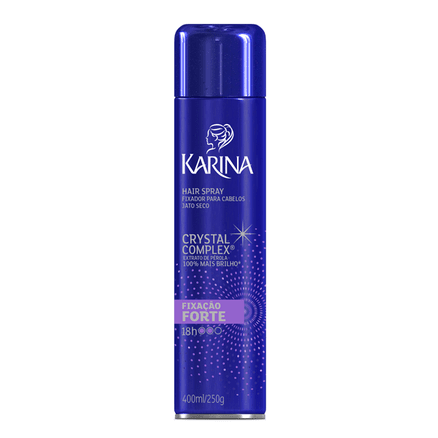 Hair Spray Karina Fixação Forte 400ml