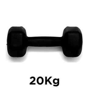 Halter Sextavado Emborrachado - 20Kg 20kg